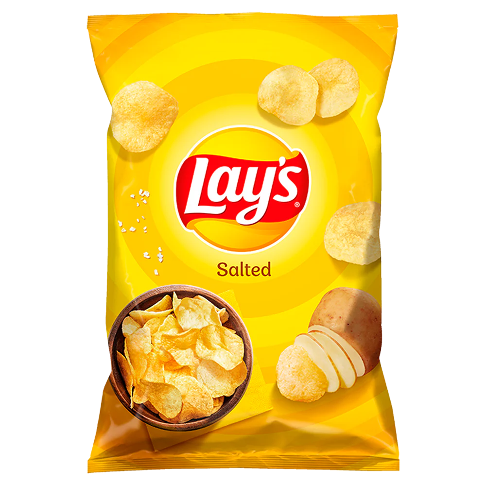 Lay's Salted Potato Crisps 130g